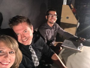 Disaster Pitches behind the scenes selfie